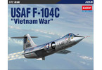 Academy Lockheed F-104C USAF Vietnam War (1:72)
