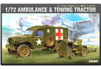Academy US Ambulance with Tractor (1:72)