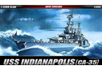 Academy USS CA-35 Indianapolis (1:350)