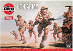 Airfix figures - 8th Army (1:76) (Vintage)