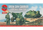 Airfix Bren Gun Carrier and 6 pdr Anti-Tank Gun (1:76) (Vintage)