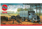 Airfix PAK 40 Gun and Truck (1:76) (Vintage)