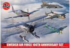 Airfix Swedish Air Force 100th Anniversary Set (1:72) (Multi Pack)