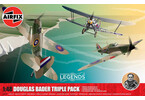 Airfix Legends - Douglas Bader (1:48) (Triple Pack)