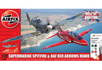 Airfix Supermarine Spitfire, BAe Hawk (1:72) (Giftset)