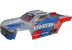 Arrma karosérie červená/modrá: Mini Kraton