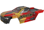 Arrma karosérie zlatá/červená: Mini Kraton