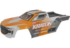 Arrma karosérie bílá/oranžová: Mini Kraton
