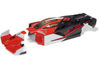 Arrma Limitless Painted Decaled Trimmed Body (Red/Black)