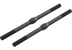 Arrma Steel Turnbuckle, M4 x 85mm Black (2)