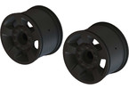 Arrma Wheel 2.8" 14mm Hex, Black (2)