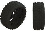 Arrma kolo s pneu 2HO černá (2)