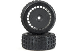 Arrma kolo s pneu dBoots Katar T Belted 6S, černé (2)