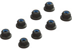 Arrma Flanged Lock Nut M3 Black (4)