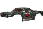 Arrma SENTON 6S BLX Painted Body Black/Green