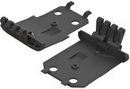 Arrma F/R Lower Skidplate (2) 4x4 Granite MEGA