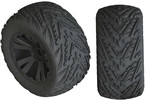 Arrma kolo s pneu Minokwa 4S černá (2)