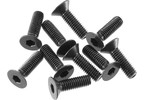 Arrma Screw Hex Socket M3x10mm Flat Head (10)