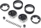 Axial disk kola KMC Mesa 1.9" beadlock, černá/stříbrná (2)