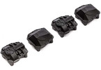 Axial AR45P AR45 Differential Covers, Black: SCX10 III