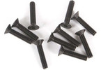 Axial Screw Hex Socket M2.5x12mm Flat Head (10)