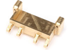 Axial Servo Mount, Brass 9.0g: SCX24, AX24