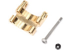 Axial Rear Upper Link Mount, Brass 1.5g: SCX24