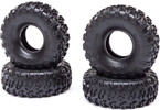 Axial Tires 1.0" Rock Lizards (4pcs): AX24