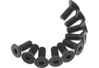 Axial Screw Hex Socket M3X8mm Flat Head (10)