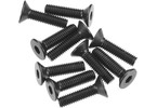 Axial Screw Hex Socket M3x12mm Flat Head (10)