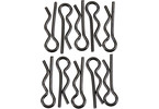Axial Body Clip 6mm Black (10)