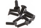 Axial Screw Hex Socket M3x10mm Flat Head (10)