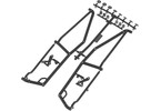 Axial boky trubkového rámu