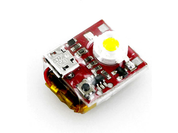 LED stroboskopické světlo bílé / A6056