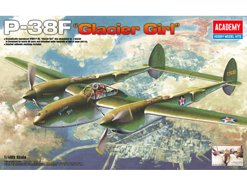 Academy Lockheed P-38F Lightning Glacier Girl (1:48) / AC-12208