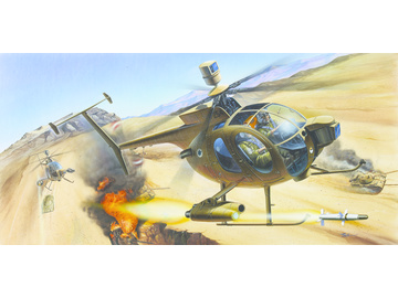 Academy Hughes 500D Tow Helicopter (1:48) Academy Hughes 500D Tow Helicopter (1:48) / AC-12250