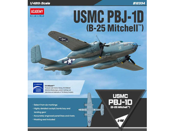Academy B-25 Mitchell USMC PBJ-1D (1:48) Academy B-25 Mitchell USMC PBJ-1D (1:48) / AC-12334