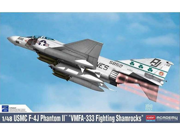 Academy USMC F-4J Phantom II VMFA-333 Fighting Shamrocks (1:48) Academy USMC F-4J Phantom II VMFA-333 Fighting Shamrocks (1:48) / AC-12356
