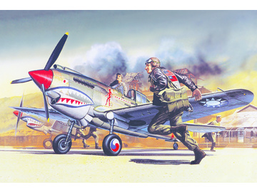 Academy Curtiss P-40B (1:72) Academy Curtiss P-40B (1:72) / AC-12456
