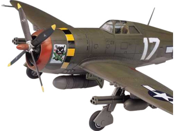 Academy Republic P-47D Razor-Back (1:72) Academy Republic P-47D Razor-Back (1:72) / AC-12492