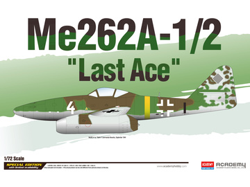 Academy Messerschmitt Me262A-1/2 Last Ace (1:72) / AC-12542