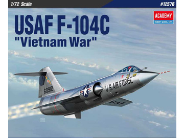 Academy Lockheed F-104C USAF Vietnam War (1:72) / AC-12576