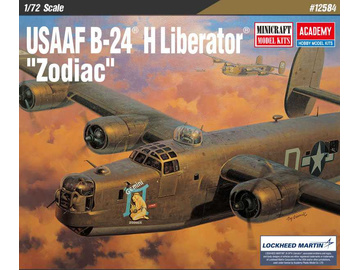 Academy USAAF B-24H Liberator Zodiac (1:72) Academy USAAF B-24H Liberator Zodiac (1:72) / AC-12584