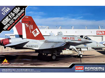 Academy McDonnell F/A-18A+ Hornet VMFA-232 USMC Red Devils (1:144) / AC-12627
