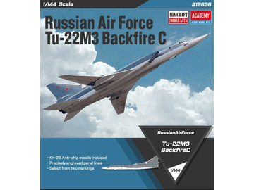 Academy Tupolev Tu-22M3 Backfire C (1:144) / AC-12636