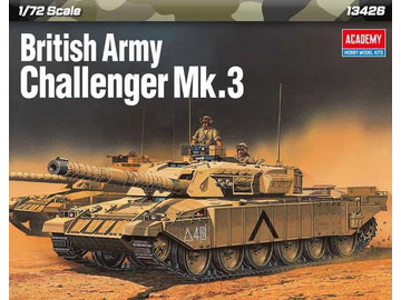 Academy British Army Challenger Mk.3 (1:72) Academy British Army Challenger Mk.3 (1:72) / AC-13426