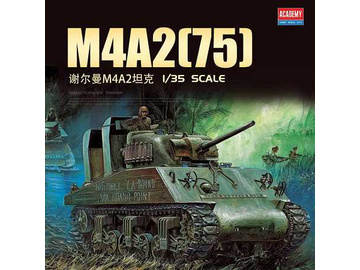 Academy USMC M4A2 (75) Pacific theater (1:35) Academy USMC M4A2 (75) Pacific theater (1:35) / AC-13562