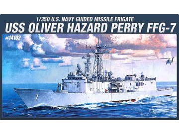 Academy USS Olivier Hazard Perry FFG-7 (1:350) Academy USS Olivier Hazard Perry FFG-7 (1:350) / AC-14102