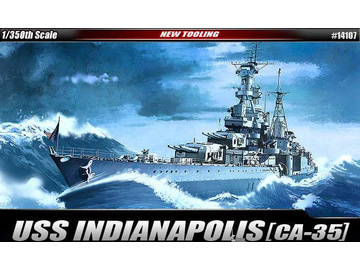 Academy USS CA-35 Indianapolis (1:350) Academy USS CA-35 Indianapolis (1:350) / AC-14107