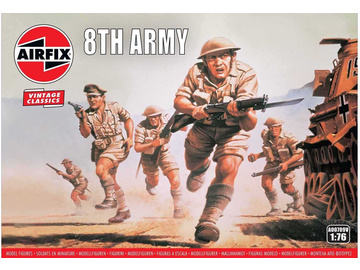 Airfix figurky - WWII britská 8. armáda (1:76) (Vintage) Airfix figurky - WWII britská 8. armáda (1:76) (Vintage) / AF-A00709V
